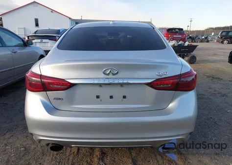 2019 Infiniti Q50 3.0T Luxe from USA, damaged, VIN JN1EV7ARXKM555145